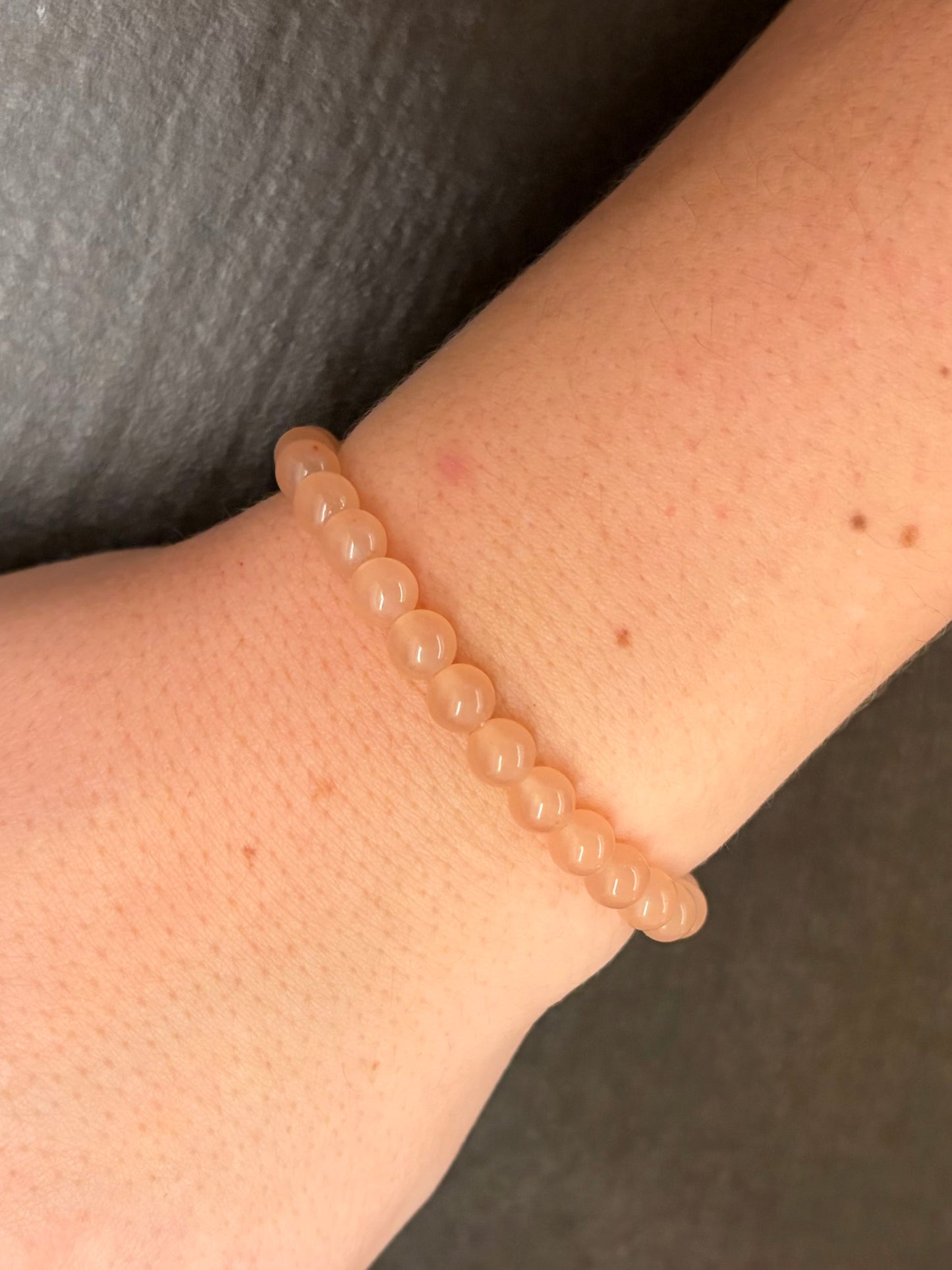 Zucker-Nephrit-Perlenarmband
