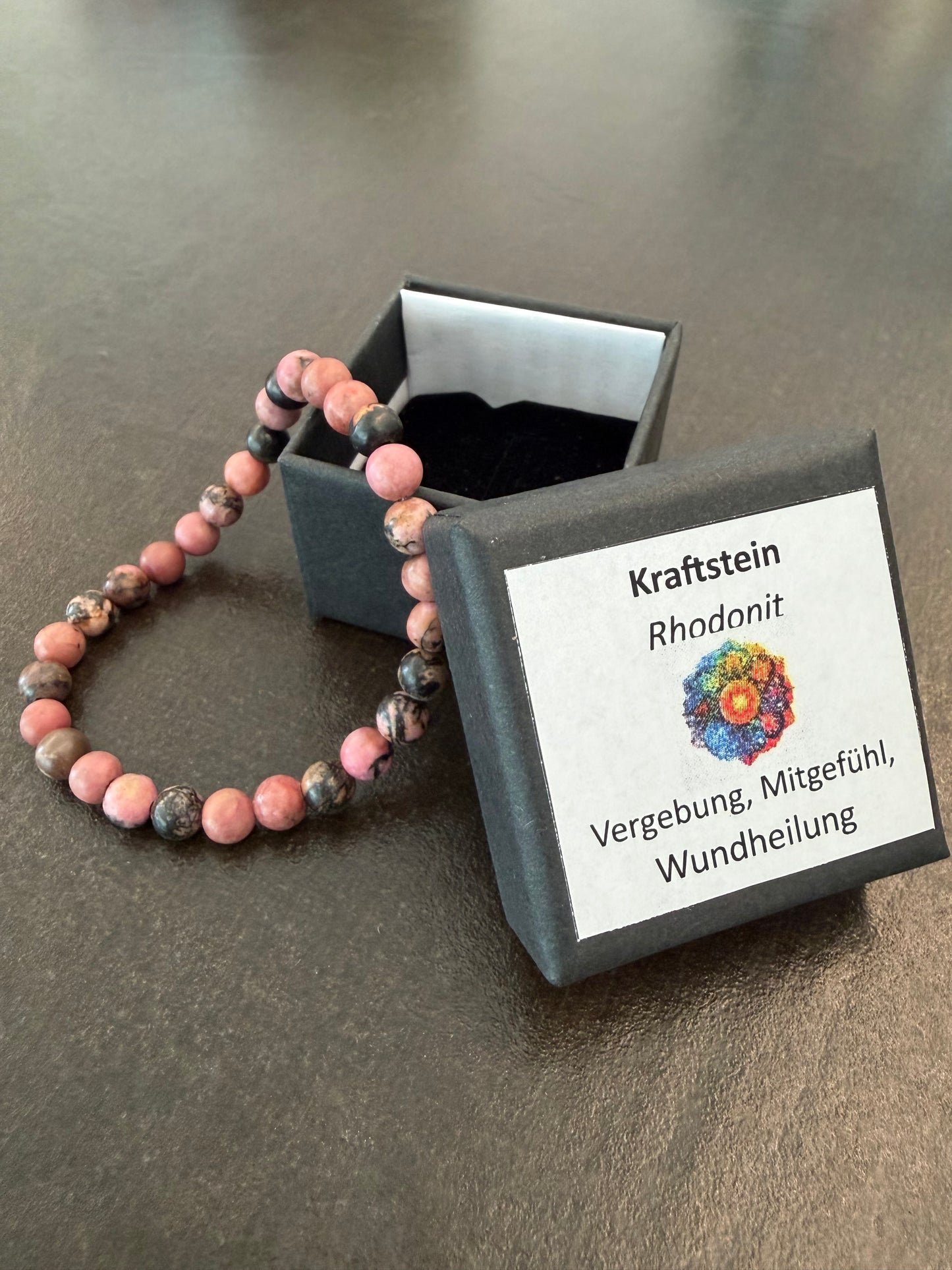 Rhondonit-Perlenarmband