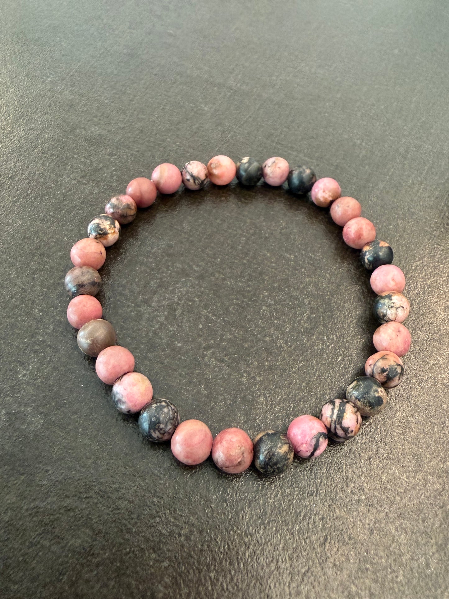 Rhondonit-Perlenarmband