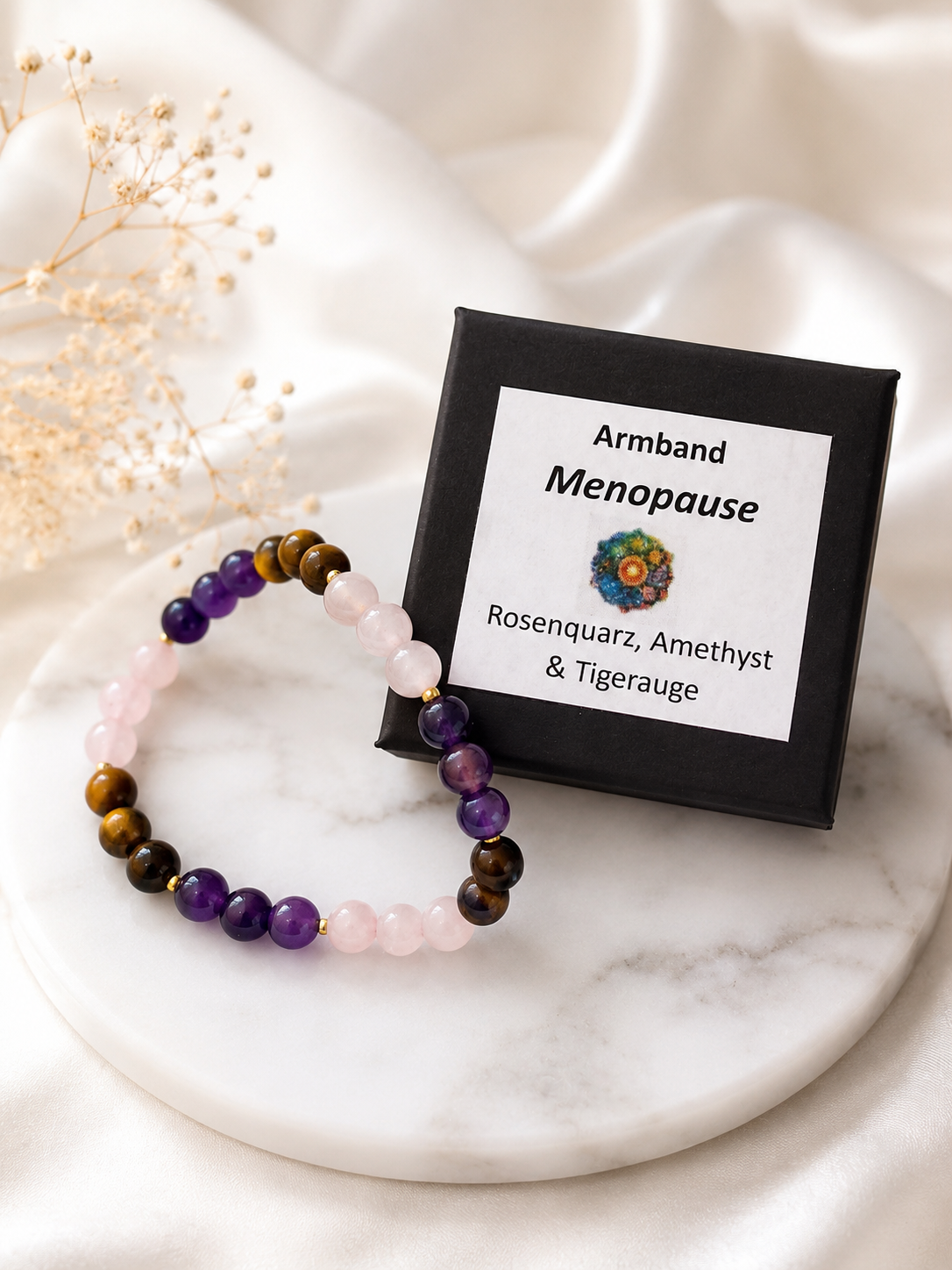 Menopause-Kraftsteinarmband