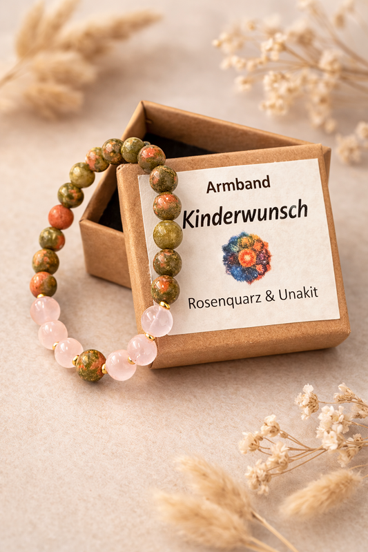 Kinderwunsch-Kraftsteinarmband