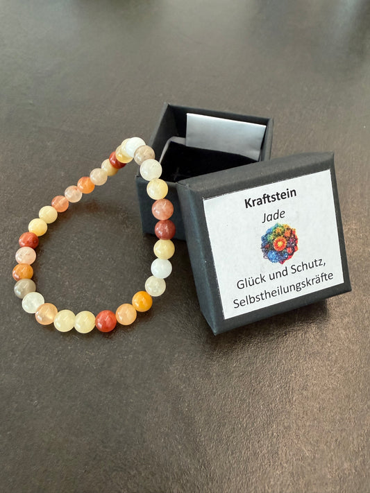Jade-Perlenarmband