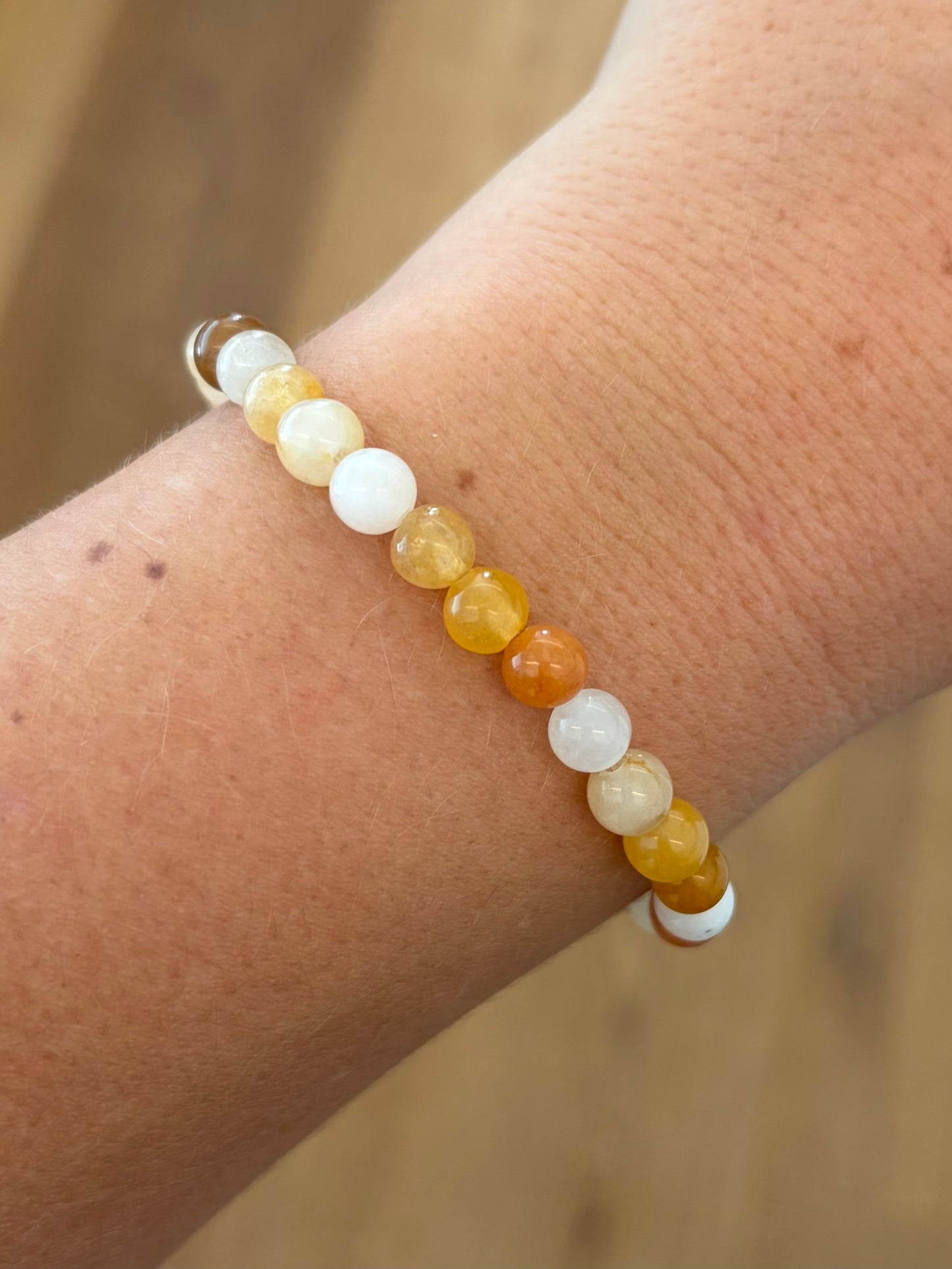 Neue-Jade-Perlenarmband