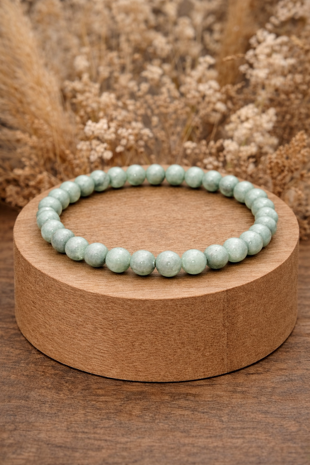 Jade-Perlenarmband