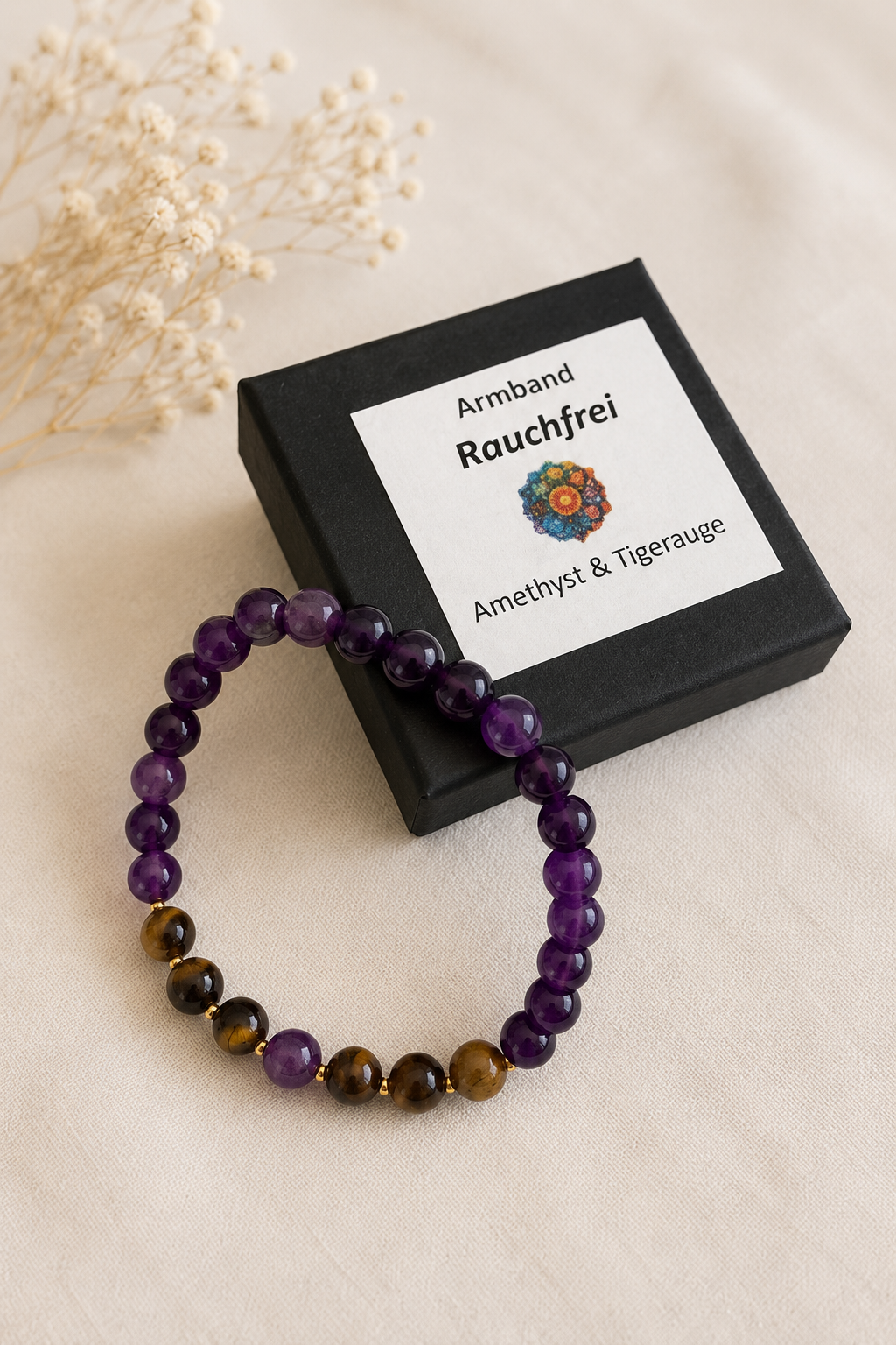 Rauchfrei-Kraftsteinarmband