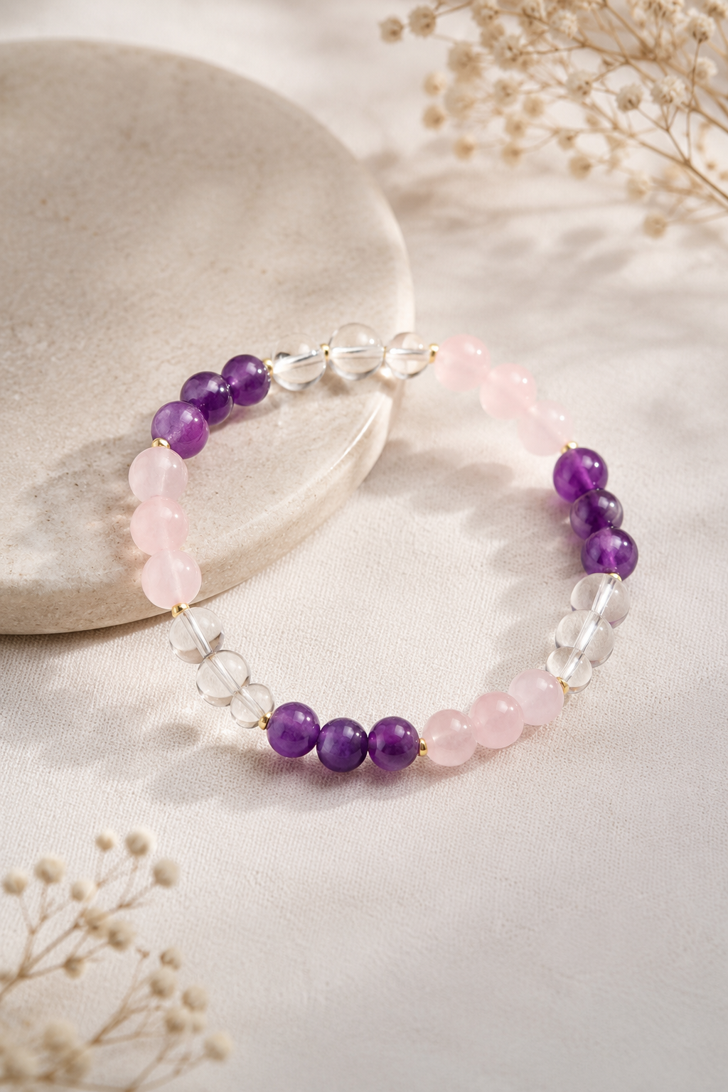 Burnout-Kraftsteinarmband